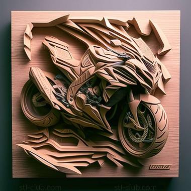 3D мадэль Kawasaki Z1000SX (STL)